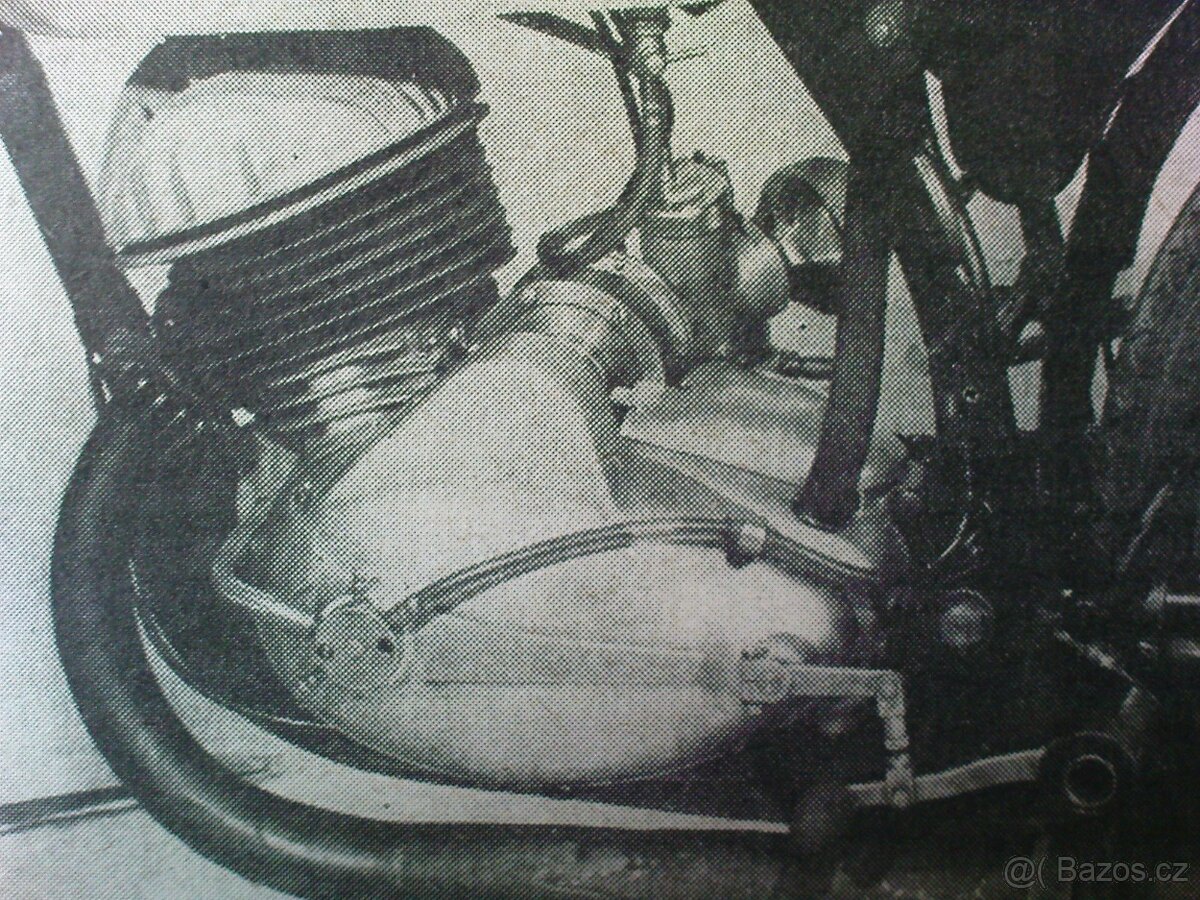 Závodní motor čz - 3