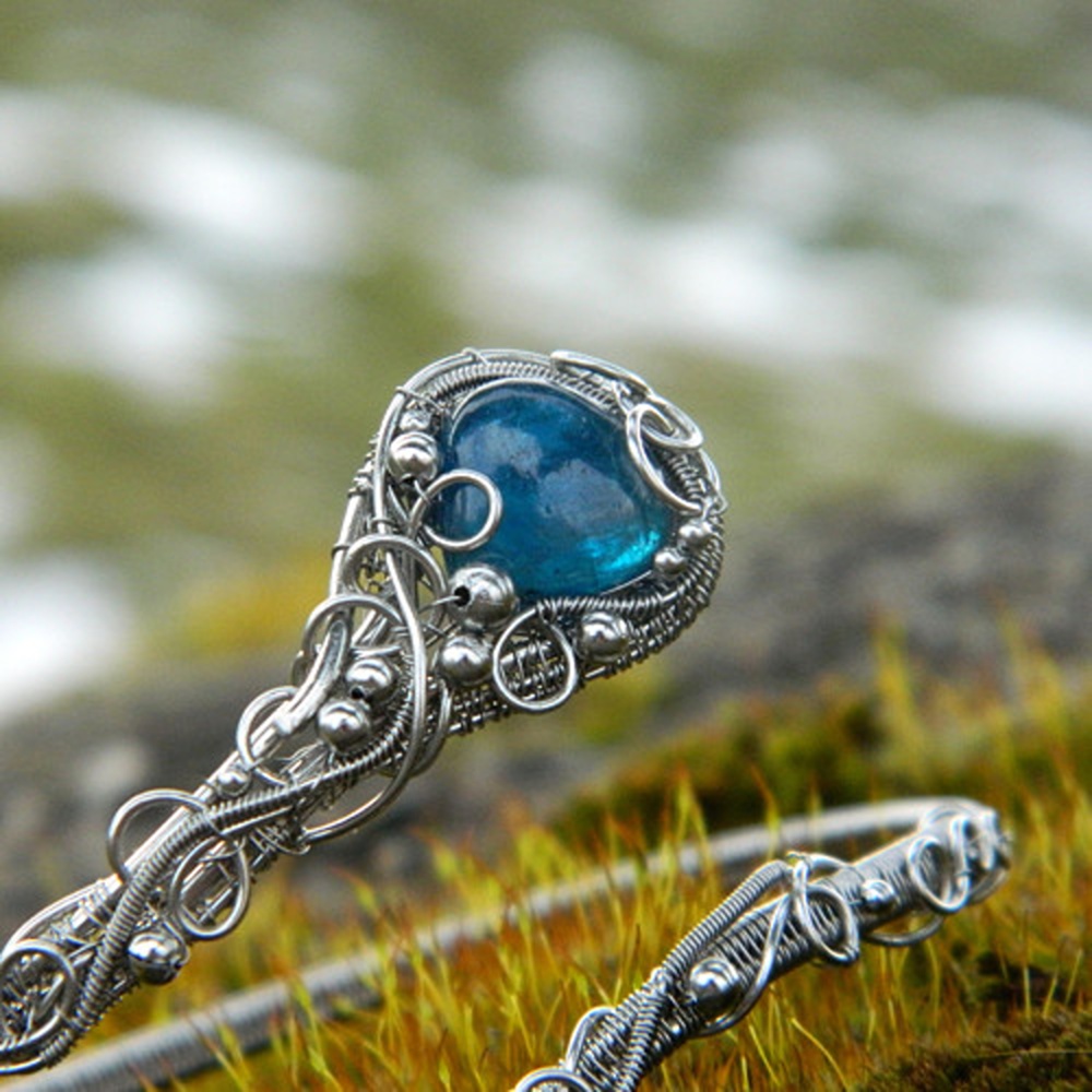 Souprava apatitových šperků od Ramaalf - 3