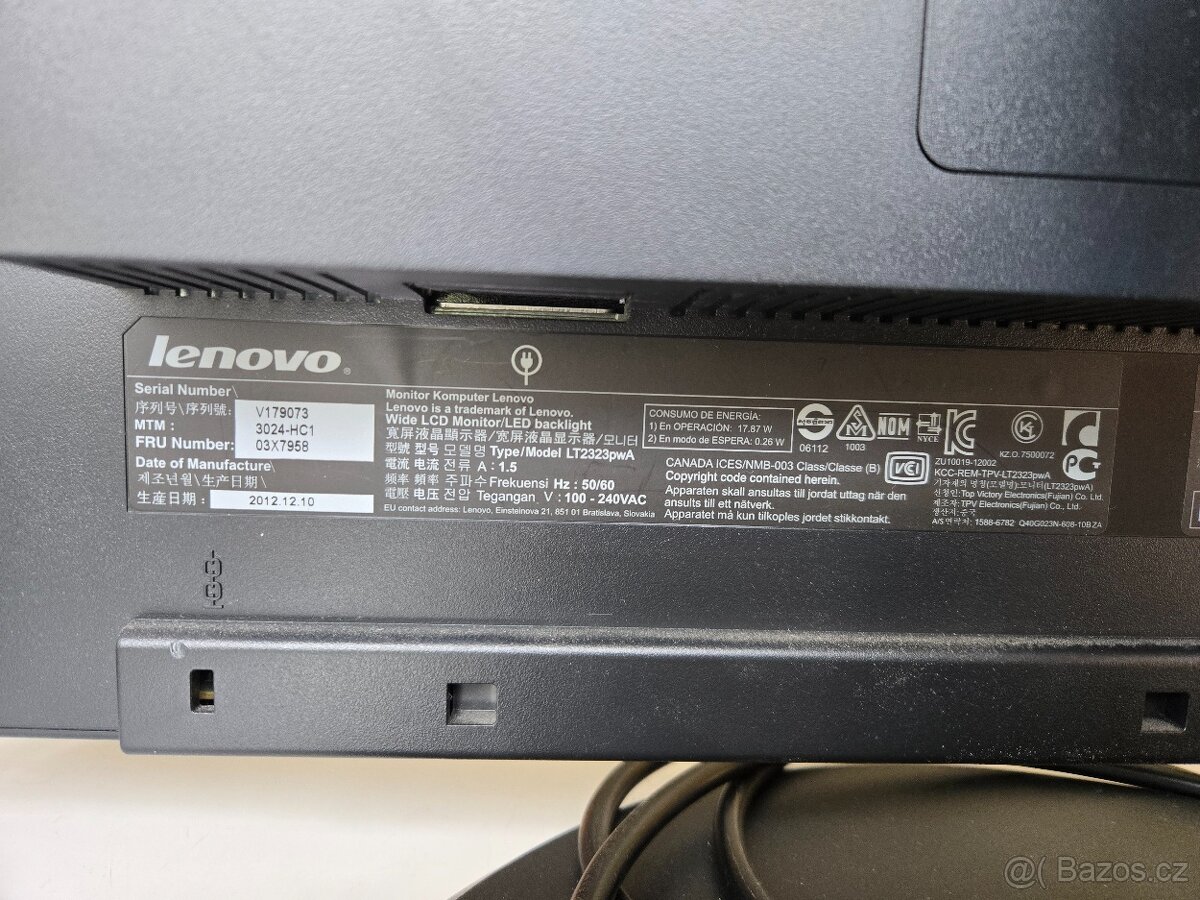 Lenovo LT2323pwA - 3
