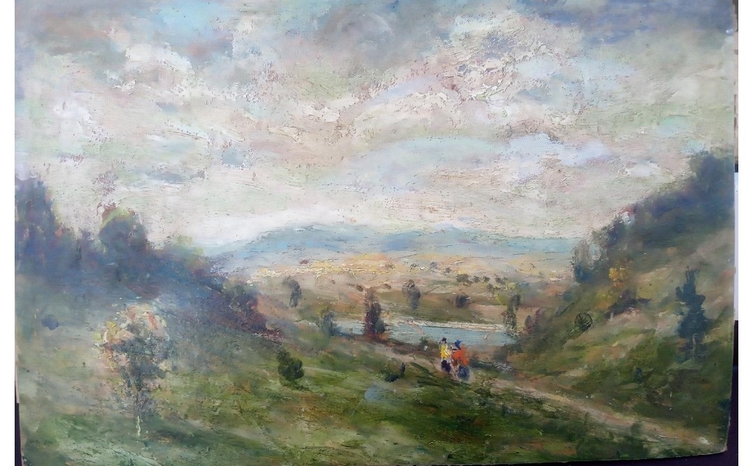 Obraz - Krajina - Olejomalba - 3