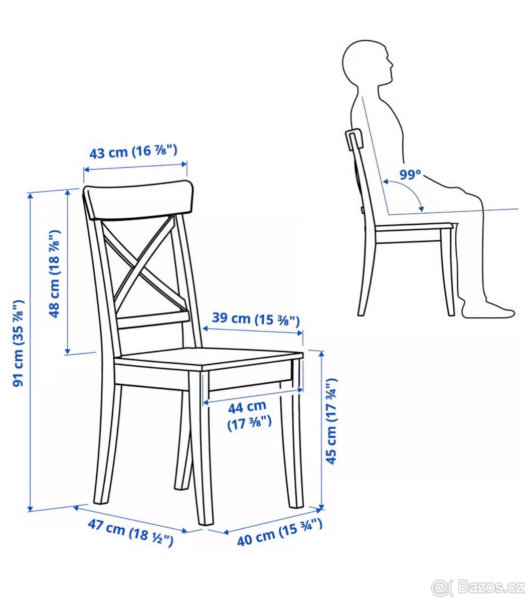Židle ikea - 3