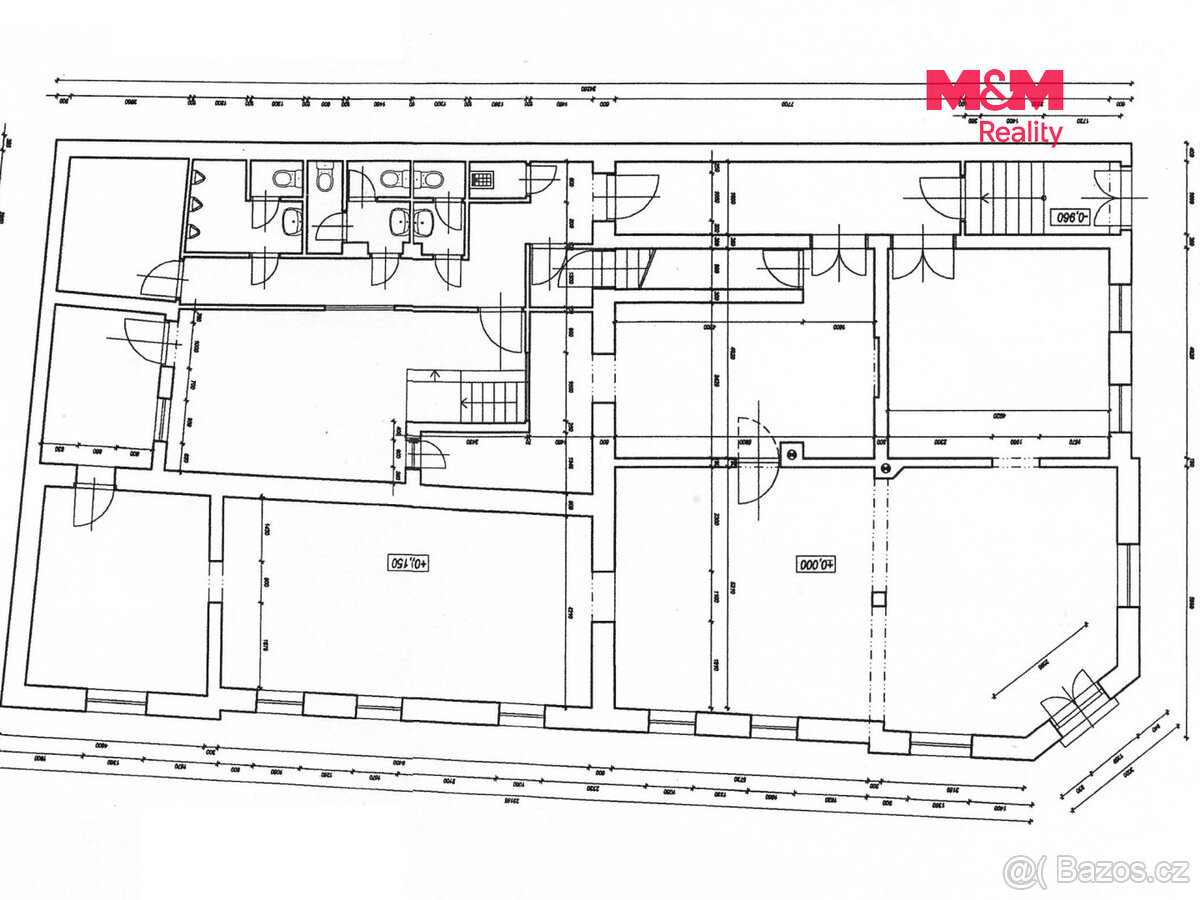 Pronájem obchodního prostoru, 221m2, ul. Riegrova, Brno - 3