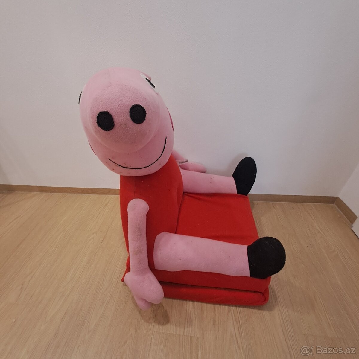 Dětské plyšové křesílko prasátko Pepa - 3