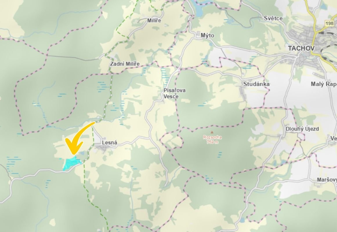 Prodej louky v k.ú. Lesná u Tachova, ev.č. 2025-10-07-081114 - 3