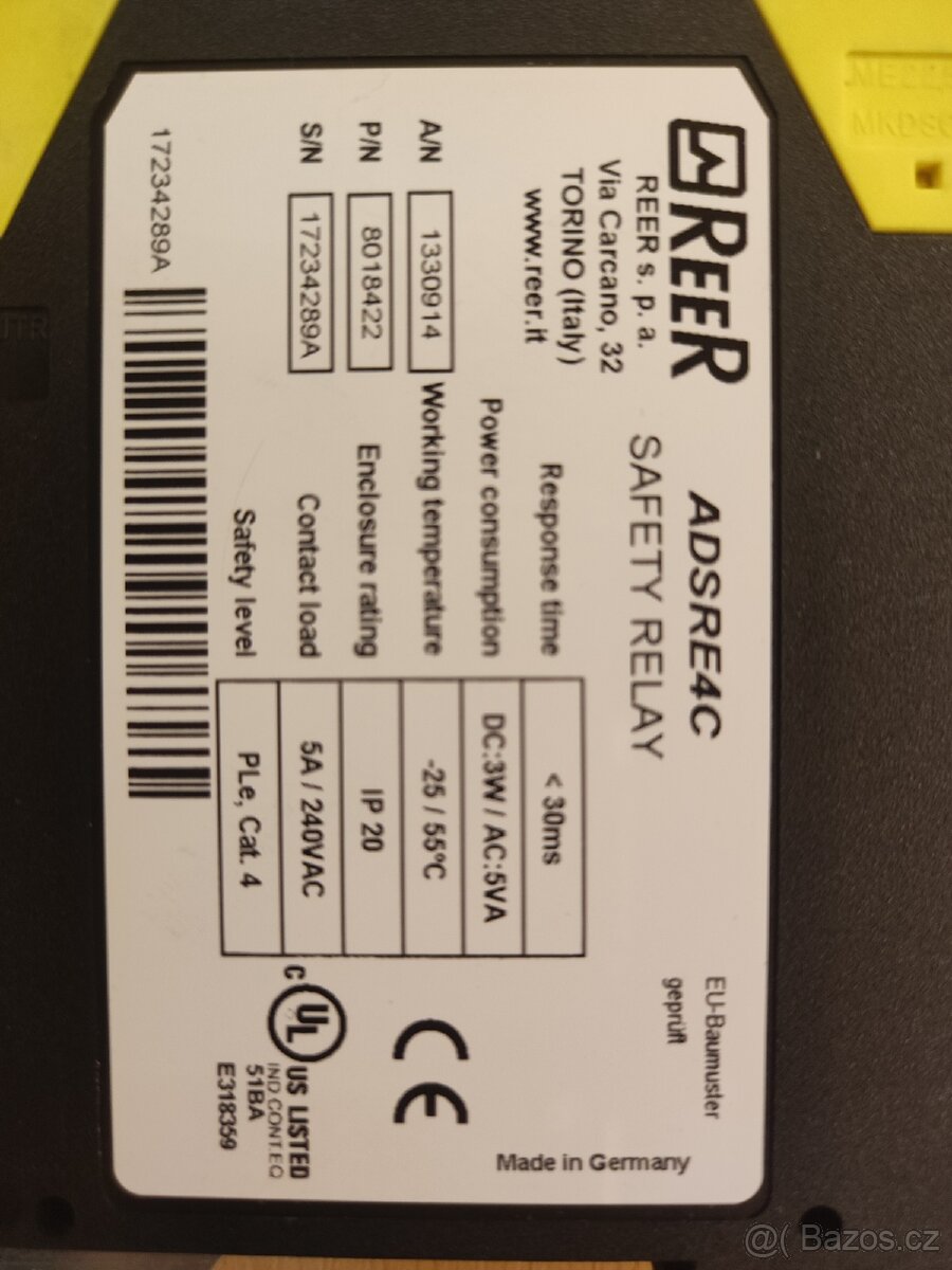 Bezpečnostní relé - 3