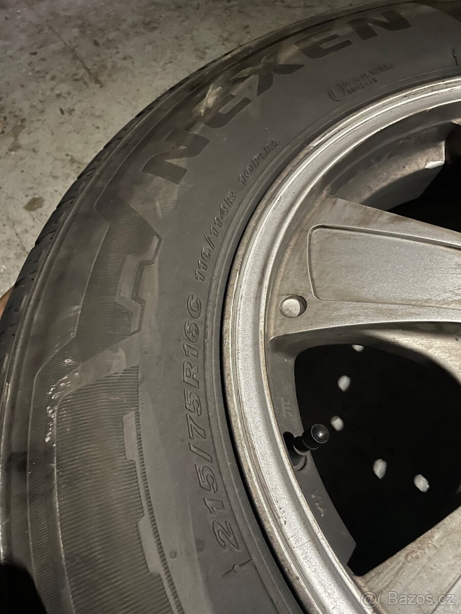 Alu kola 5x120 57,1 R16 Vw T5,T5.1,T6 - 3