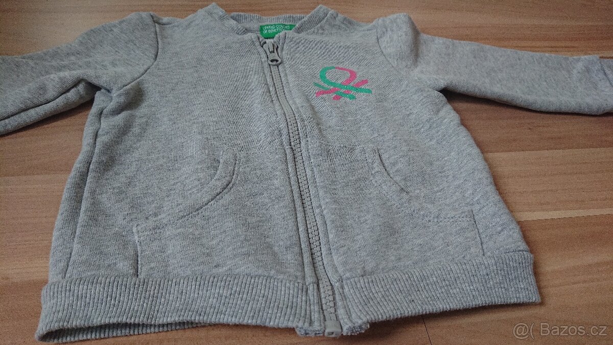 Dívčí mikina Benetton vel. 82 - 3