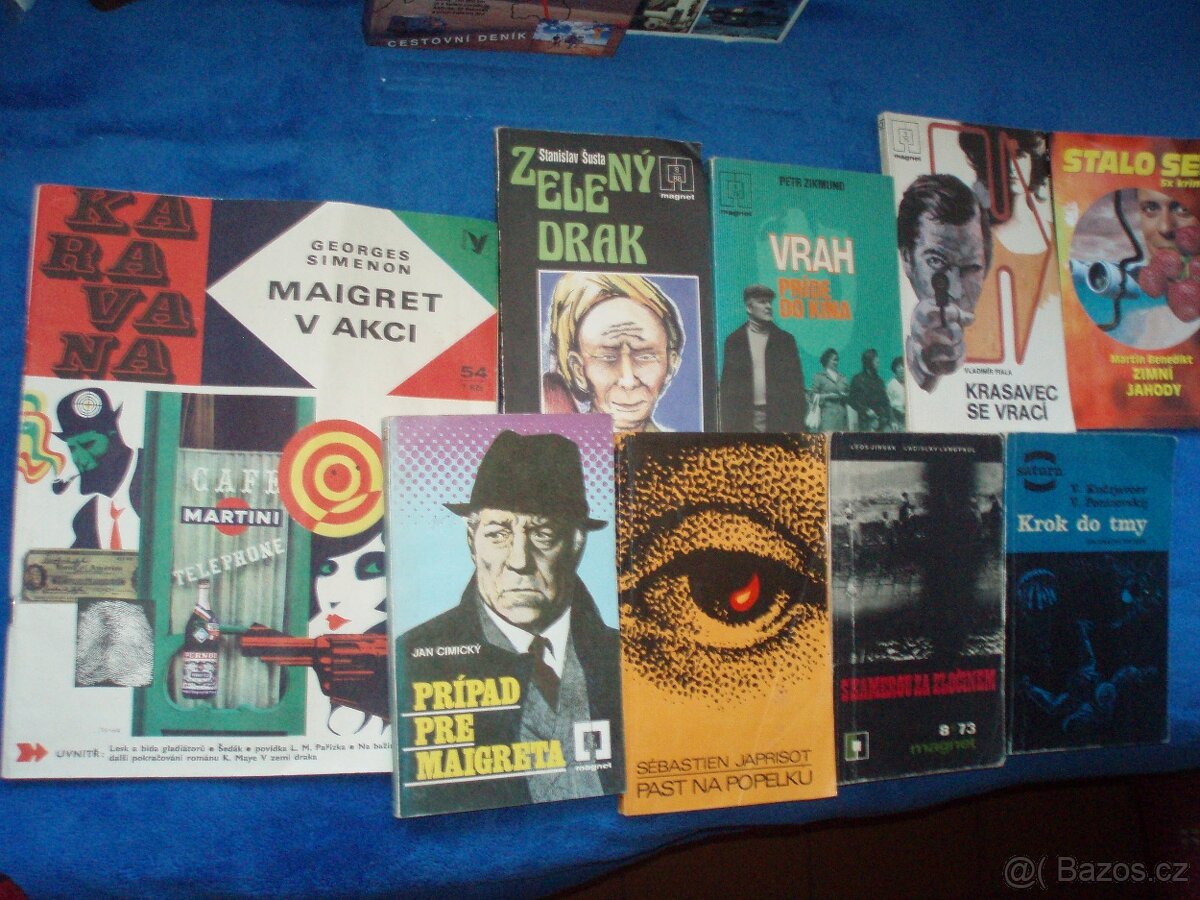 staré detektivky-Signál, Magnet, Napětí, Saturn, Smaragd - 3