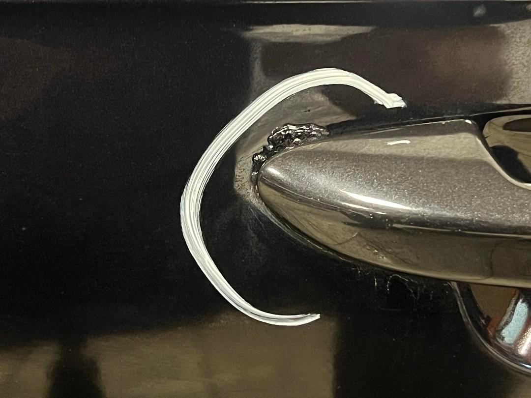 Levé zadní dveře černá metalíza LC9X VW Passat B7 kombi 2011 - 3