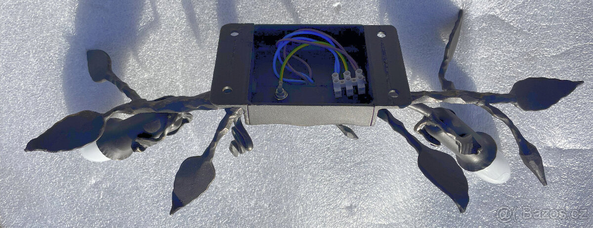 VÝPRODEJ - kované stropní / nástšnné světlo - 3