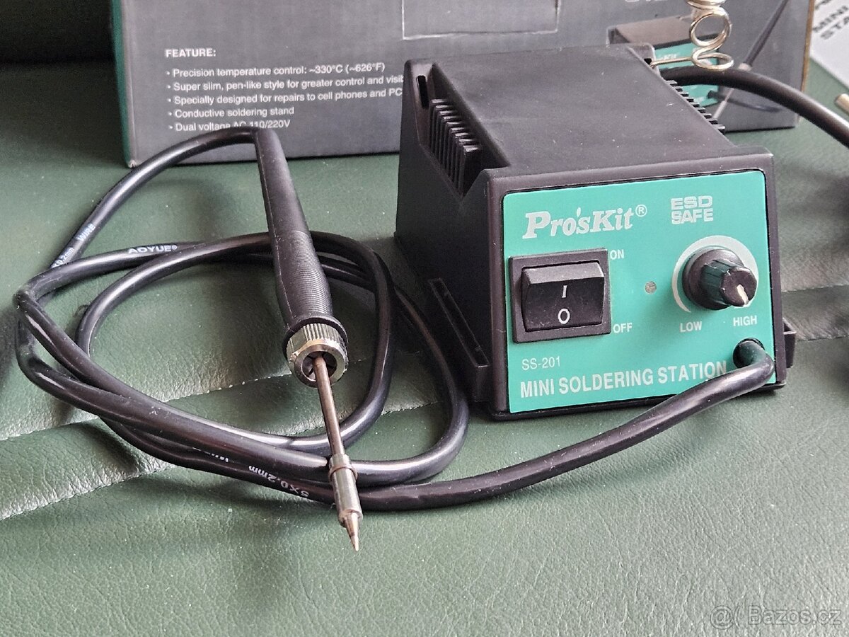 Mini pájecí stanice ProsKit SS-201 - 3