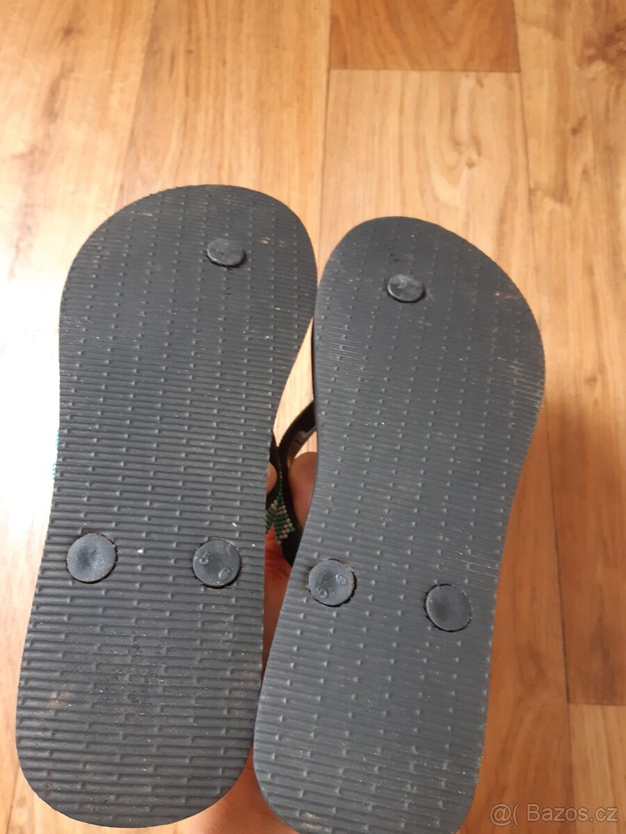 kožené sandále Lasocki vel. 36 + žabky zdarma - 3