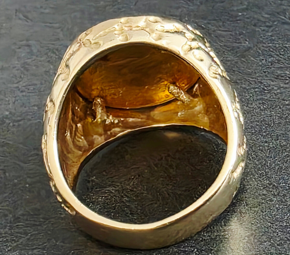 Zlatý prsten 22k/14k - 3