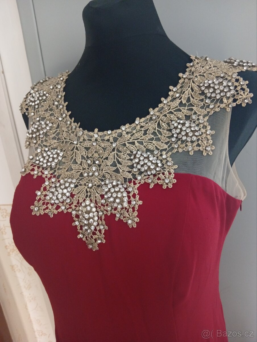 Dámské společenské šaty velikost 46 - 3