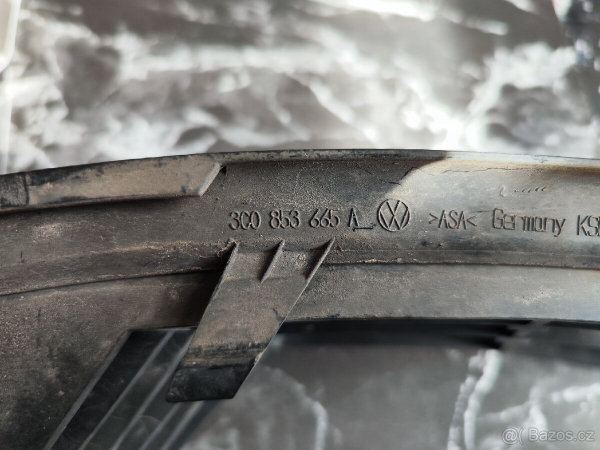 Mřížky mlhovek VW Passat B6 - 3