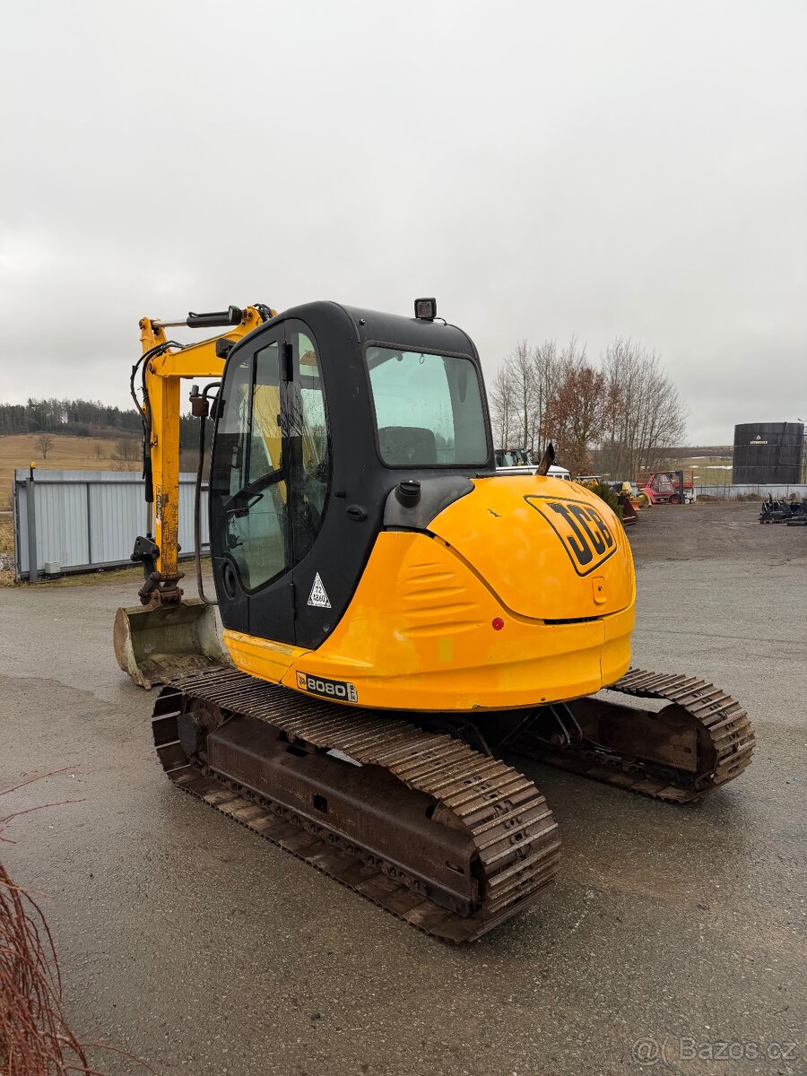 Minibagr JCb 8080 2010 2x lzice - 3