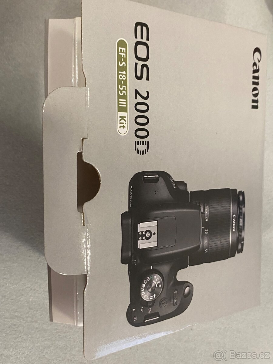Prodám fotoaparát CANON EOS 2000D- - 3