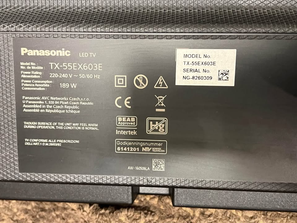 Televize Panasonic - 3