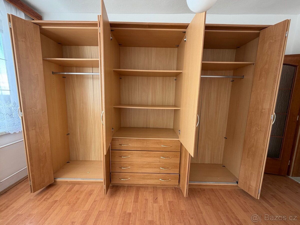2x velká šatní skříňová sestava - 3