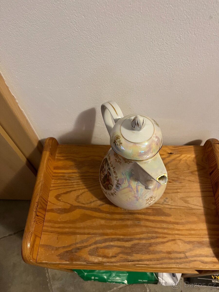 STARÝ PORCELÁN KAHLA MADE IN GDR - KONVICE - 3