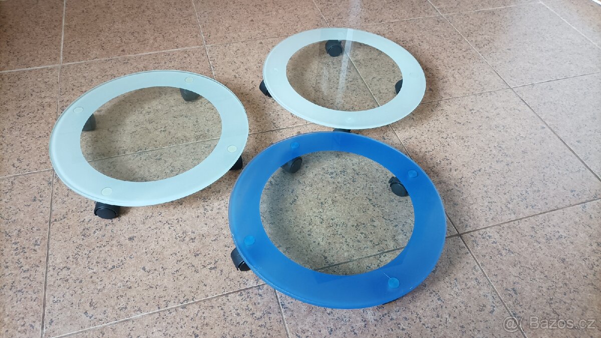 Podložky na květiny - pojízdné - 3