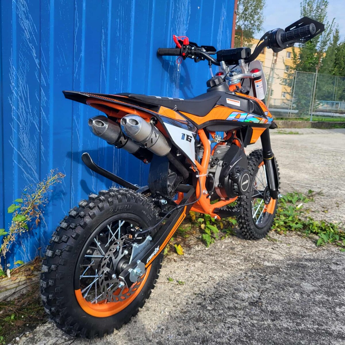 PITBIKE ASIX xb16 60cc 12/10 PULL START 2T automat