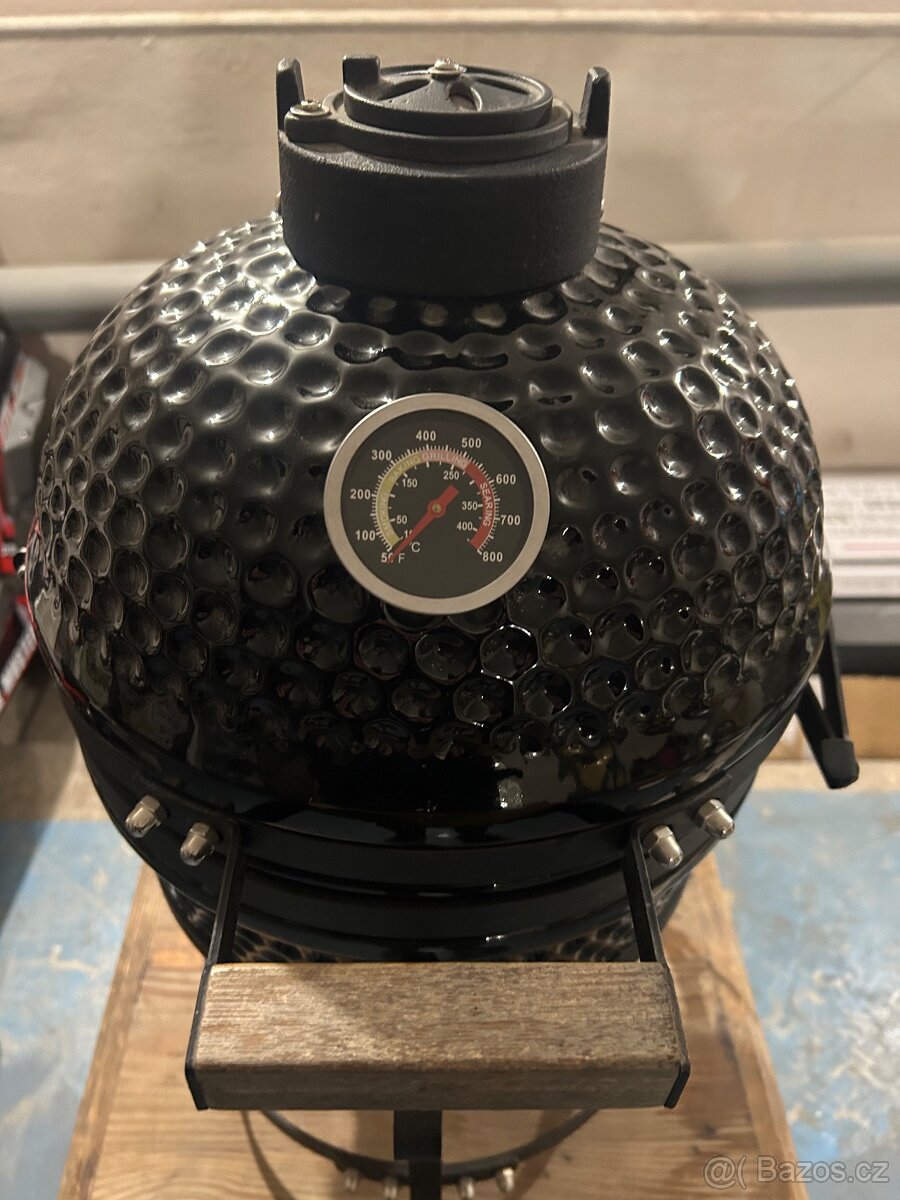 Nový Keramický gril na dřevěné uhlí “vajíčko” - 3