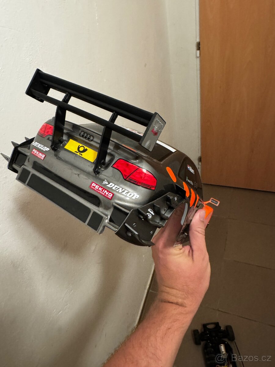 Tamiya TT01+ karoserie Audi DTM - 3