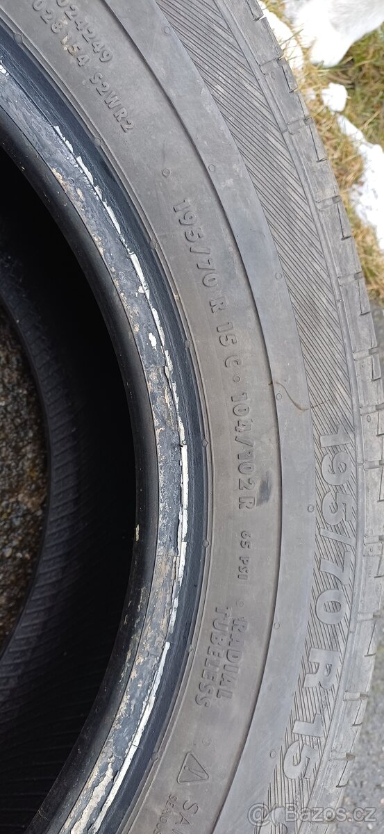 Letní Barum pneumatiky na dodávku - 3