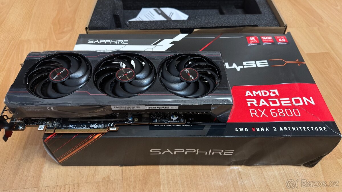 Sapphire RX 6800 PULSE 16GB - NOVÁ - 3