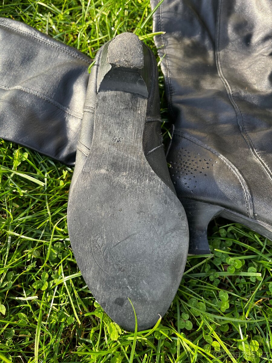 Dámské kozačky vel 38 - 3