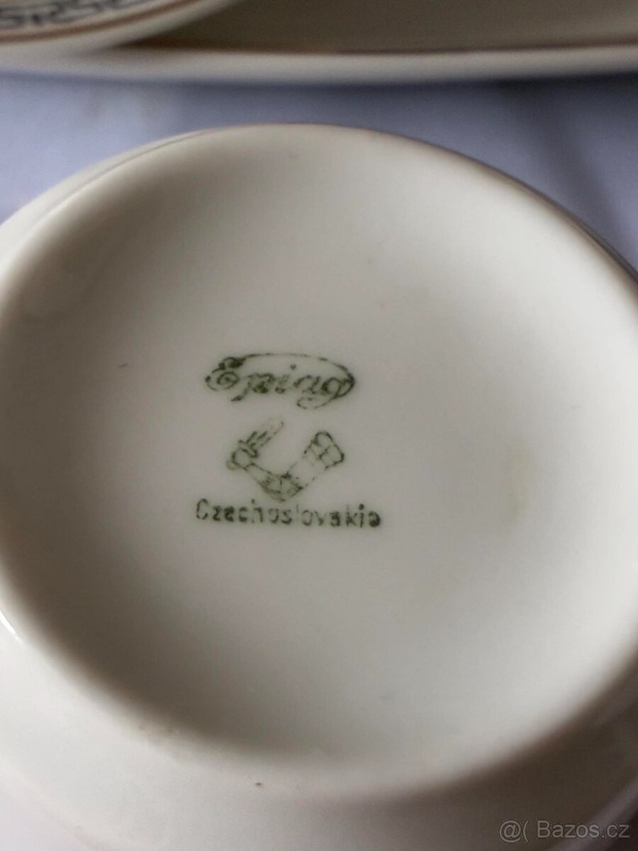 Porcelánový čajový/kávový servis - 3