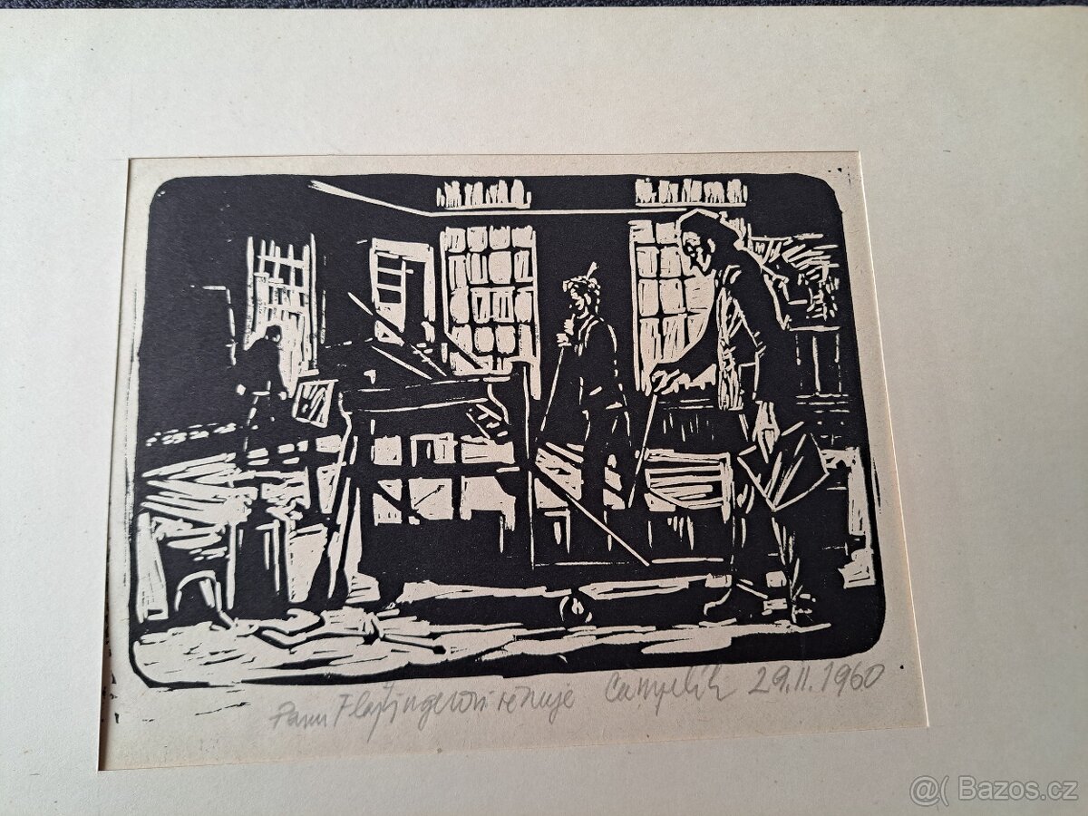 František Čumpelík grafické listy - 3