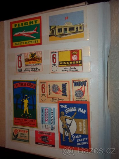 Zápalkové nálepky - 3