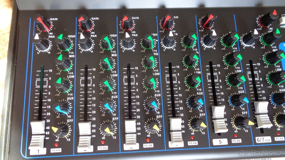Mix pult 7kanál - 3