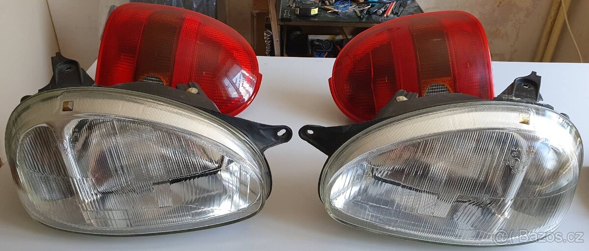 Opel Corsa B - přední + zadní lampy - 3