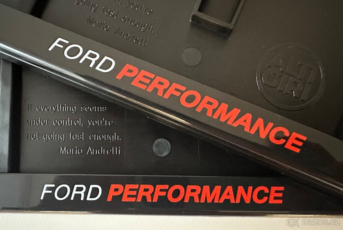Ford Performance podložky pod SPZ - 3