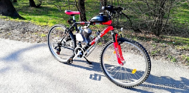 Přídavný motor na kolo 80ccm - 3