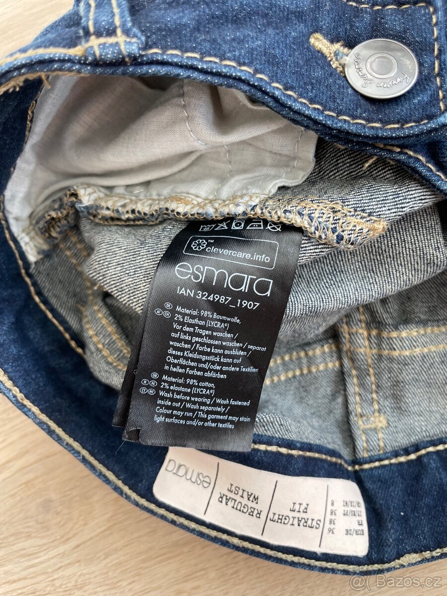 Dámské džínové šortky, zn. Esmara, vel. 36 - 3