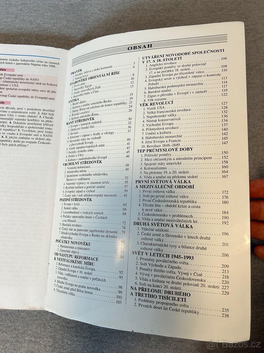 Učebnice dějepisu - 3