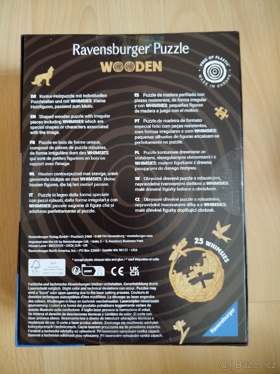 Ravensburger, nové puzzle, dřevěné kukačkové hodiny - 3