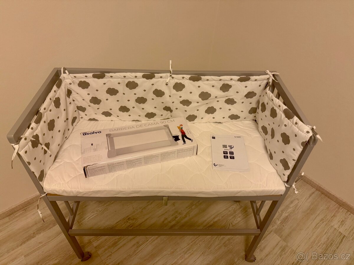 Dětská postýlka - přistýlka k posteli - 3