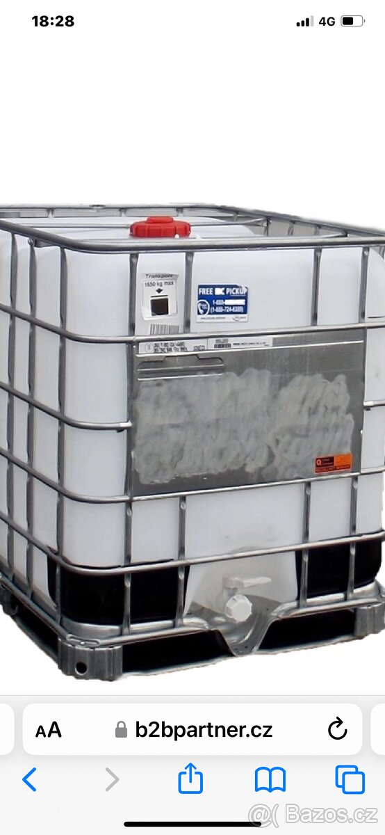 Kontejner Nádrž IBC 1000l - 3