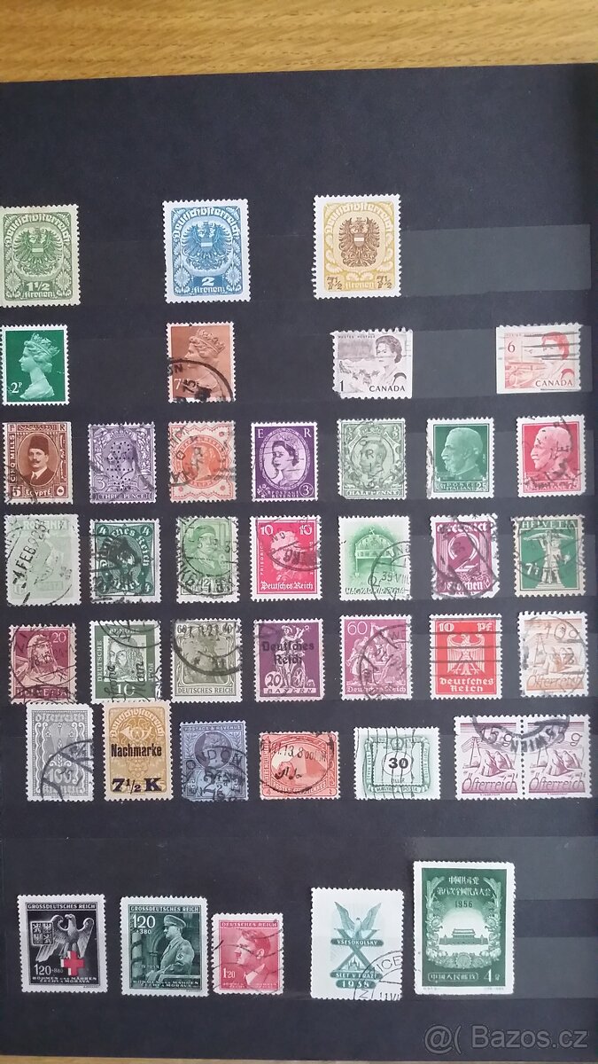 ZNÁMKY Staré PoštovnÍ (Některé S VODOZNAKEM)(průsvitka) 1953 - 3