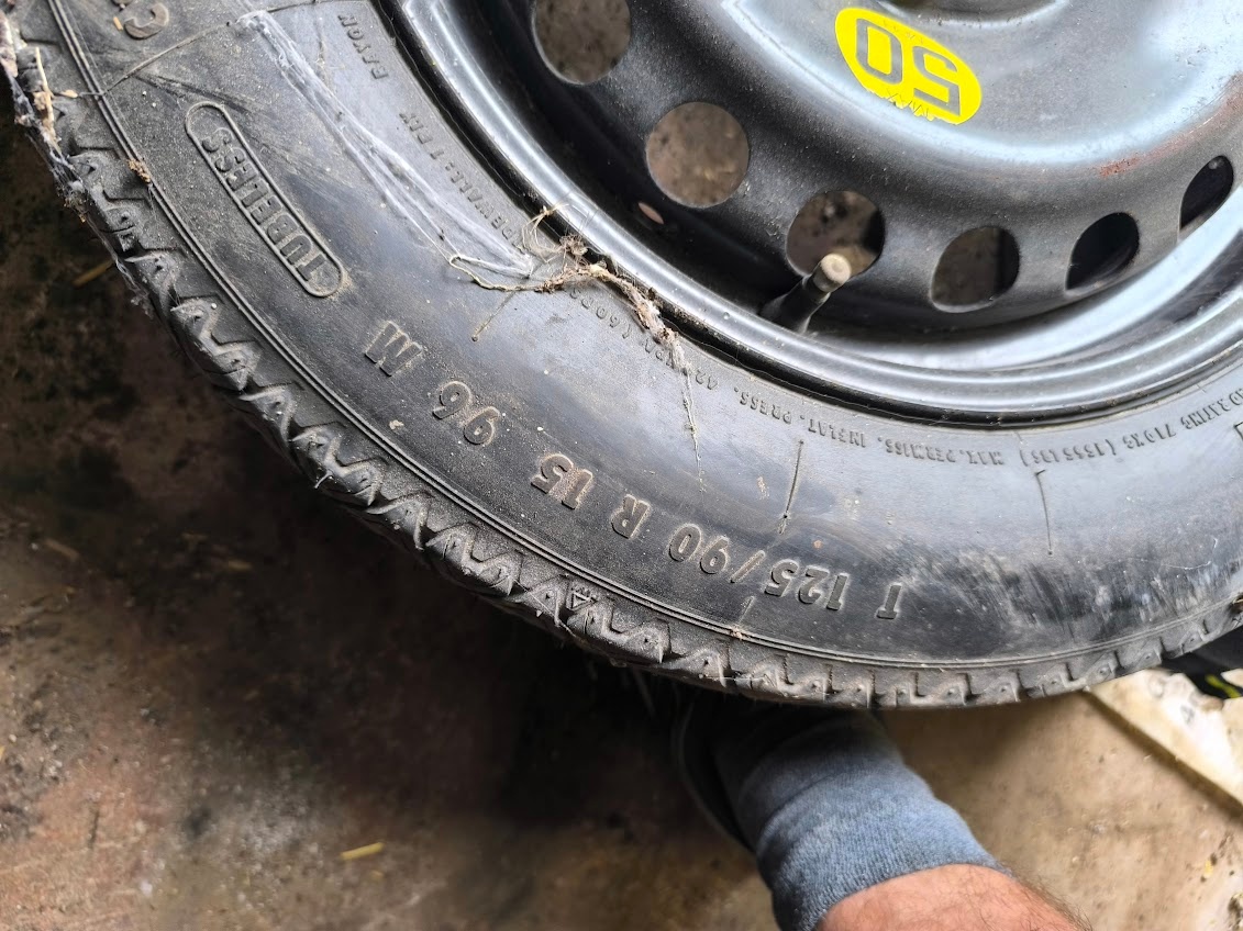 dojezdové kolo - rezerva, dojezdovka BMW R15 - 3