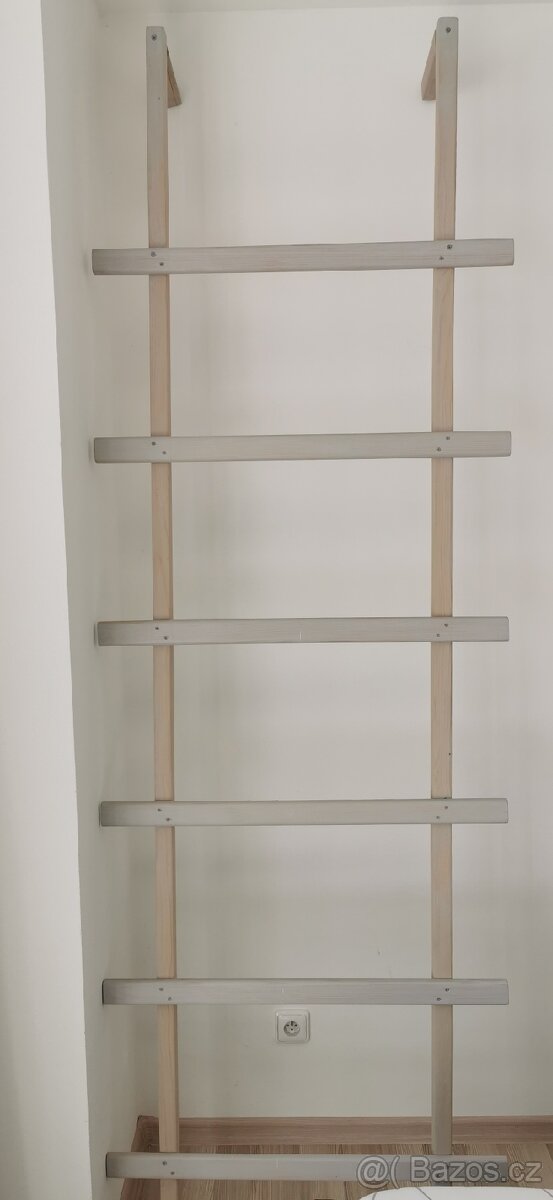 Dekorativní Věšák / žebřík, masiv - 3