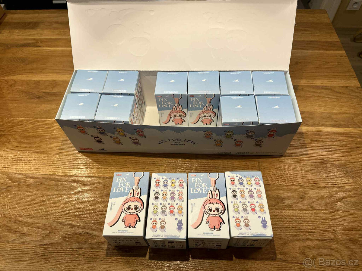 LABUBU - PIN FOR LOVE SERIES - Blind Box (N-Z) - ORIGINÁL - 3