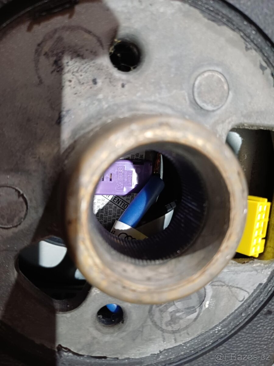 Pěkný kožený volant Audi A4 B6 - 3