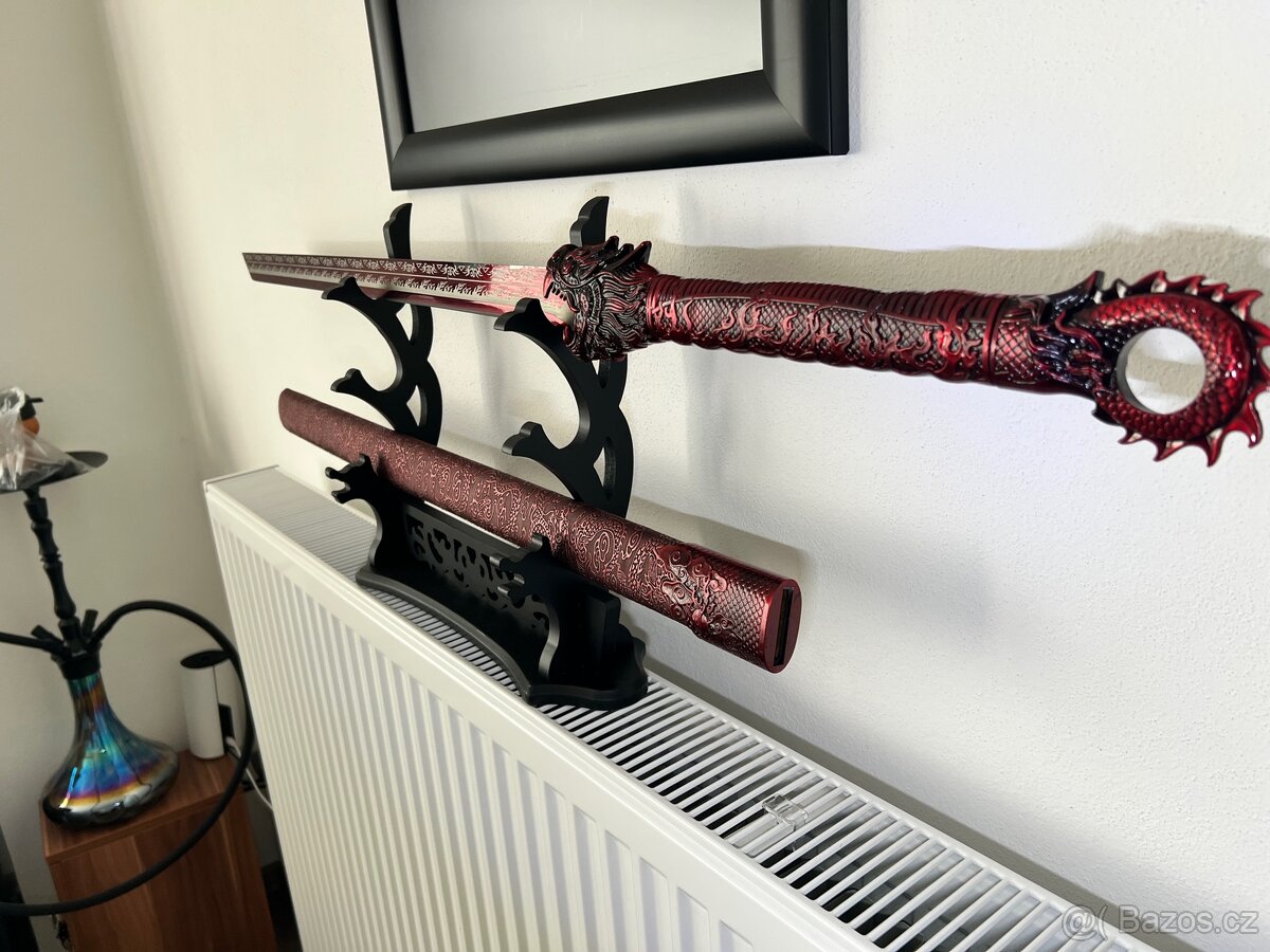 Čínský Tradiční Meč- Red Dragon - 3