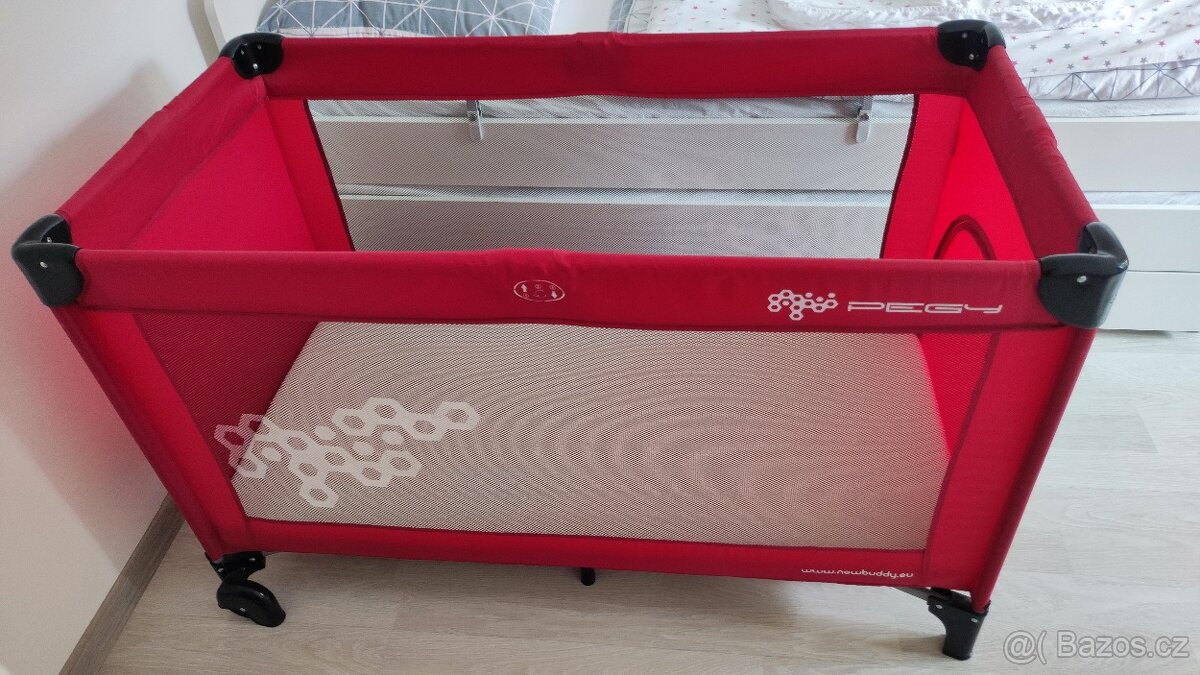 Dětská cestovní postýlka včetně matrace - 3